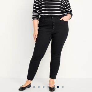Old Navy Rockstar Super Skinny Jeans - Black (22)